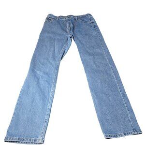 Wrangler Mid Wash Regular Fit Stretch‎ Jeans Size: 36 x 34 EUC